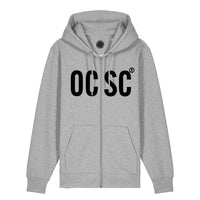 Original Casuals 'OCSC Text' Grey Zip-Up