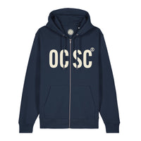 Original Casuals 'OCSC Text' Navy Zip-Up