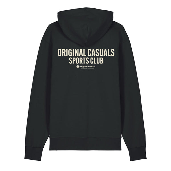 Original Casuals 'OCSC Text' Black Zip-Up