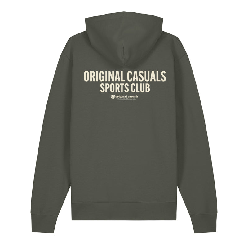 Original Casuals 'OCSC Text' Khaki Zip-Up