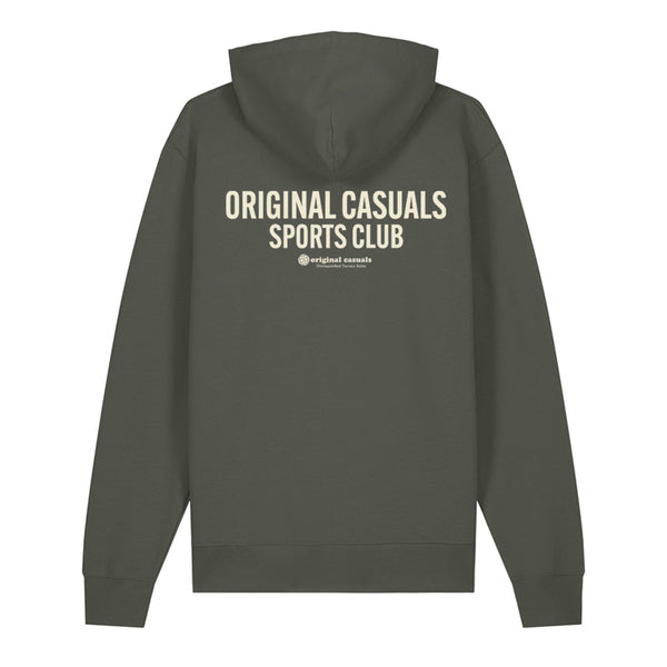 Original Casuals 'OCSC Text' Khaki Zip-Up