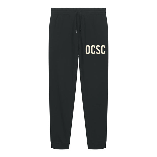 Original Casuals 'OCSC Text' Black Joggers