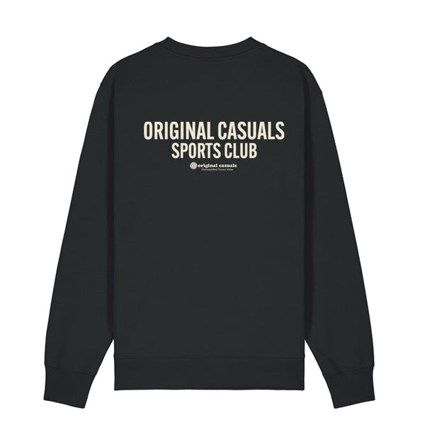 Original Casuals 'OCSC Text' Black Sweatshirt