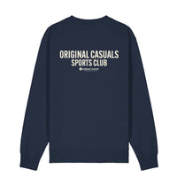 Original Casuals 'OCSC Text' Navy Sweatshirt