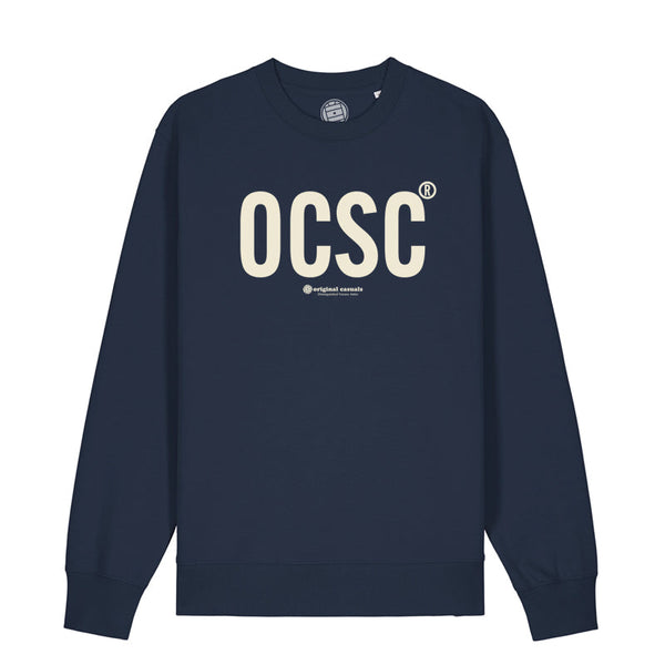 Original Casuals 'OCSC Text' Navy Sweatshirt