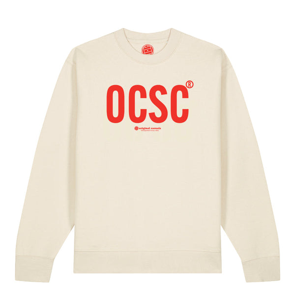 Original Casuals 'OCSC Text' Raw Sweatshirt