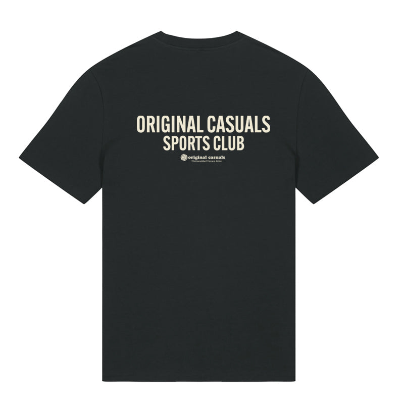 Original Casuals 'OCSC Text' Black T-shirt