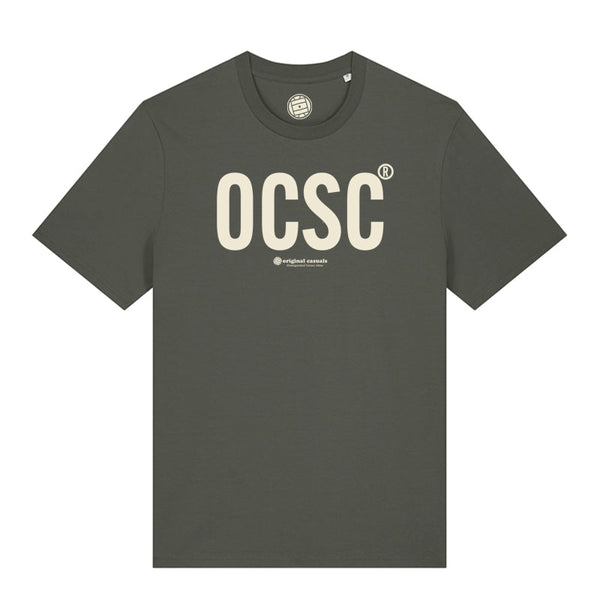 Original Casuals 'OCSC Text' Khaki T-shirt