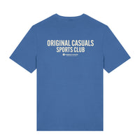 Original Casuals 'OCSC Text' Mid-Blue T-shirt