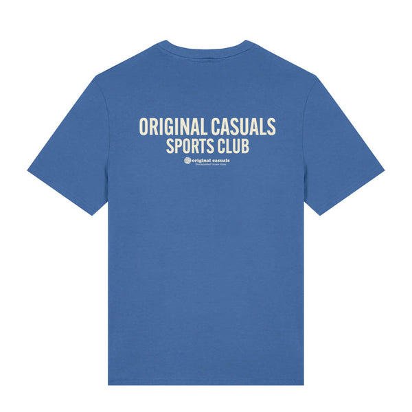 Original Casuals 'OCSC Text' Mid-Blue T-shirt