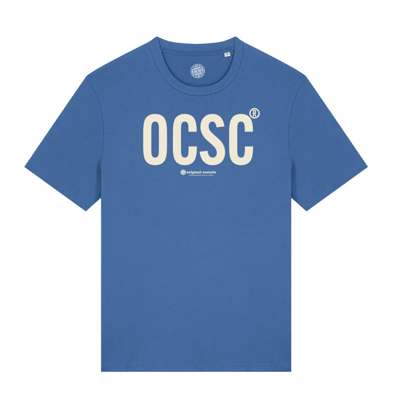 Original Casuals 'OCSC Text' Mid-Blue T-shirt