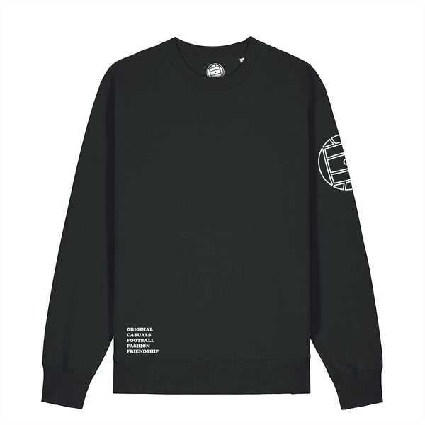 Original Casuals 'Core - Ball Sleeve' Black Sweatshirt