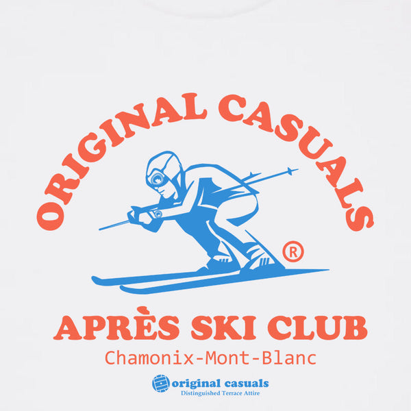 Original Casuals 'Skier' White T-shirt