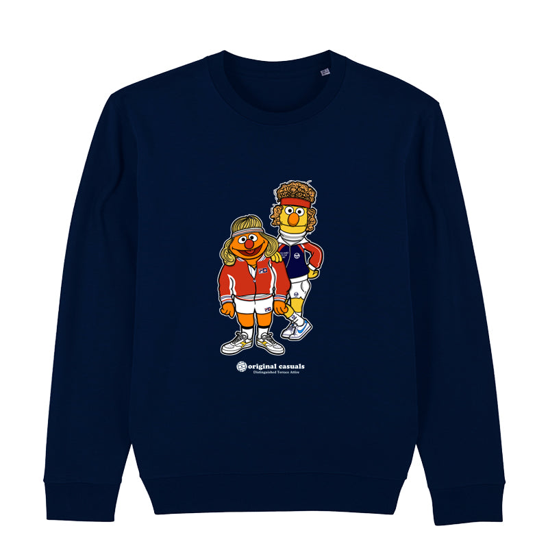 Borg & McEnroe - Navy Sweatshirt