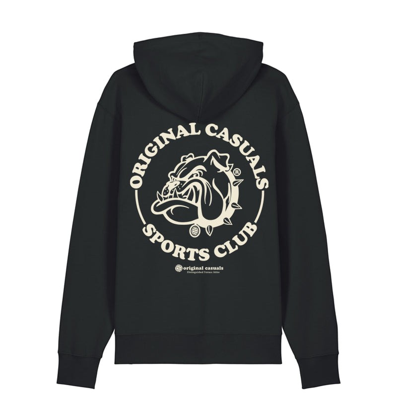 Original Casuals 'Bulldog' Black Hoodie