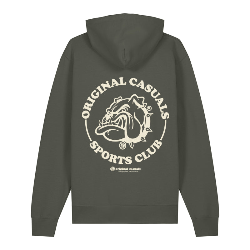 Original Casuals 'Bulldog' Khaki Hoodie