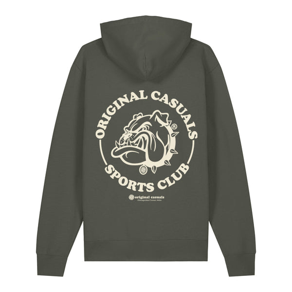 Original Casuals 'Bulldog' Khaki Hoodie