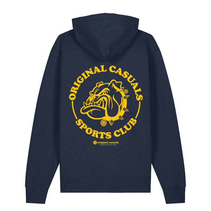 Original Casuals 'Bulldog' Navy Hoodie