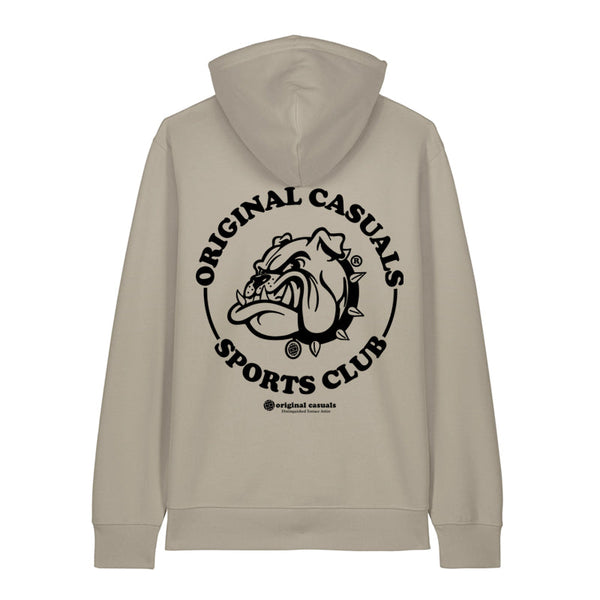 Original Casuals 'Bulldog' Stone Hoodie