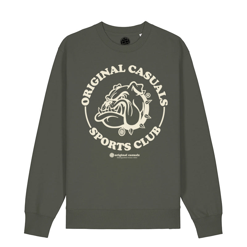 Original Casuals 'Bulldog' Khaki Sweatshirt