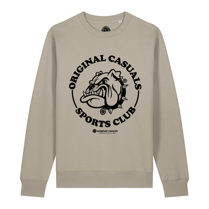 Original Casuals 'Bulldog' Stone Sweatshirt