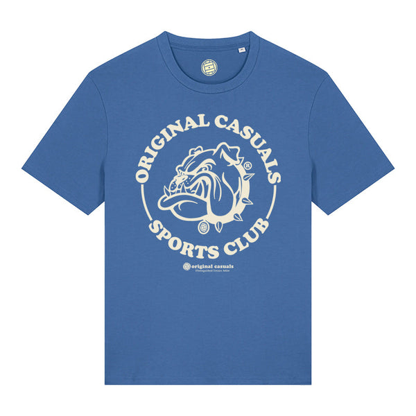 Original Casuals 'Bulldog' Mid-Blue T-shirt