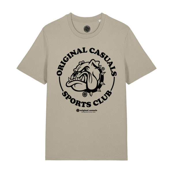 Original Casuals 'Bulldog' Stone T-shirt