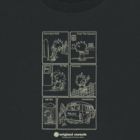 Original Casuals 'Calvin The Casual' Black T-Shirt