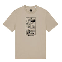 Original Casuals 'Calvin The Casual' Desert Dust T-Shirt