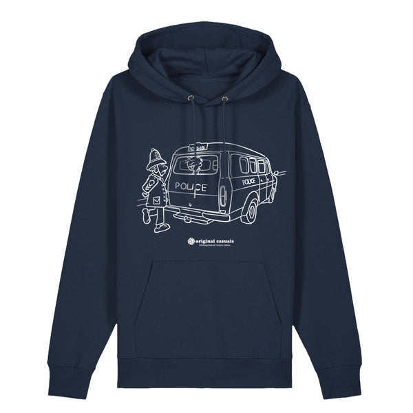 Original Casuals 'Calvin The Casual - Van' Navy Hoodie