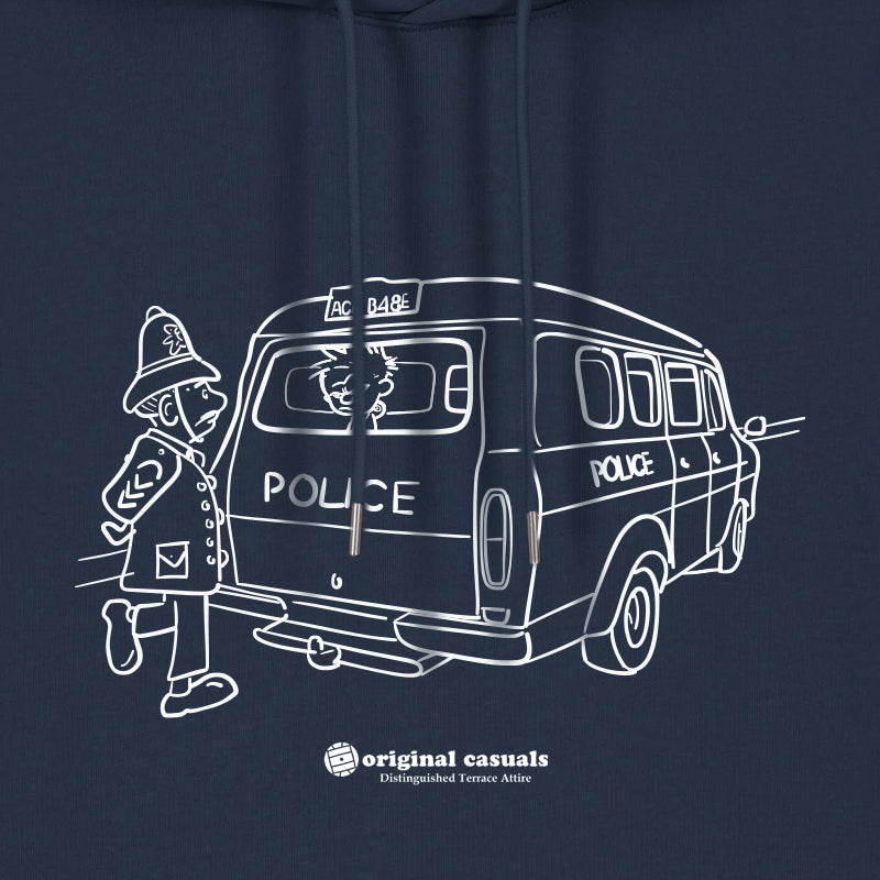 Original Casuals 'Calvin The Casual - Van' Navy Hoodie