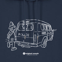 Original Casuals 'Calvin The Casual - Van' Navy Hoodie