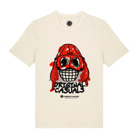 Original Casuals 'Casual Grafitti' Red on Raw T-shirt