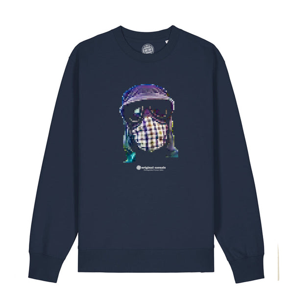 Original Casuals 'CP Pixel' Navy Sweatshirt