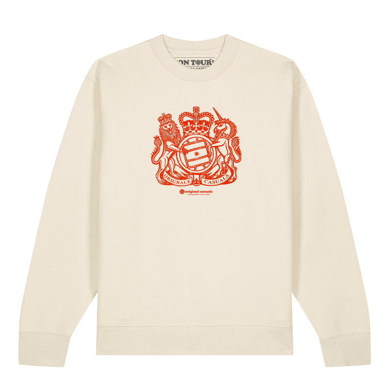 'OC Crest' Raw Sweatshirt