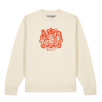 'OC Crest' Raw Sweatshirt