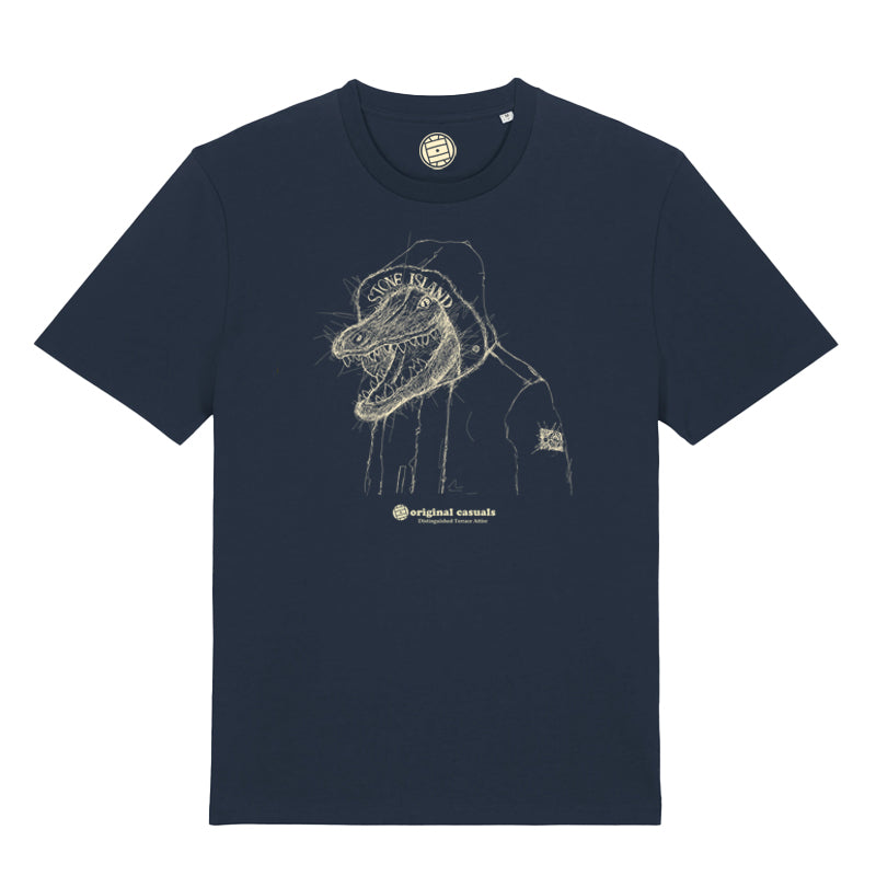 Original Casuals 'Scribble Croc' Navy T-shirt