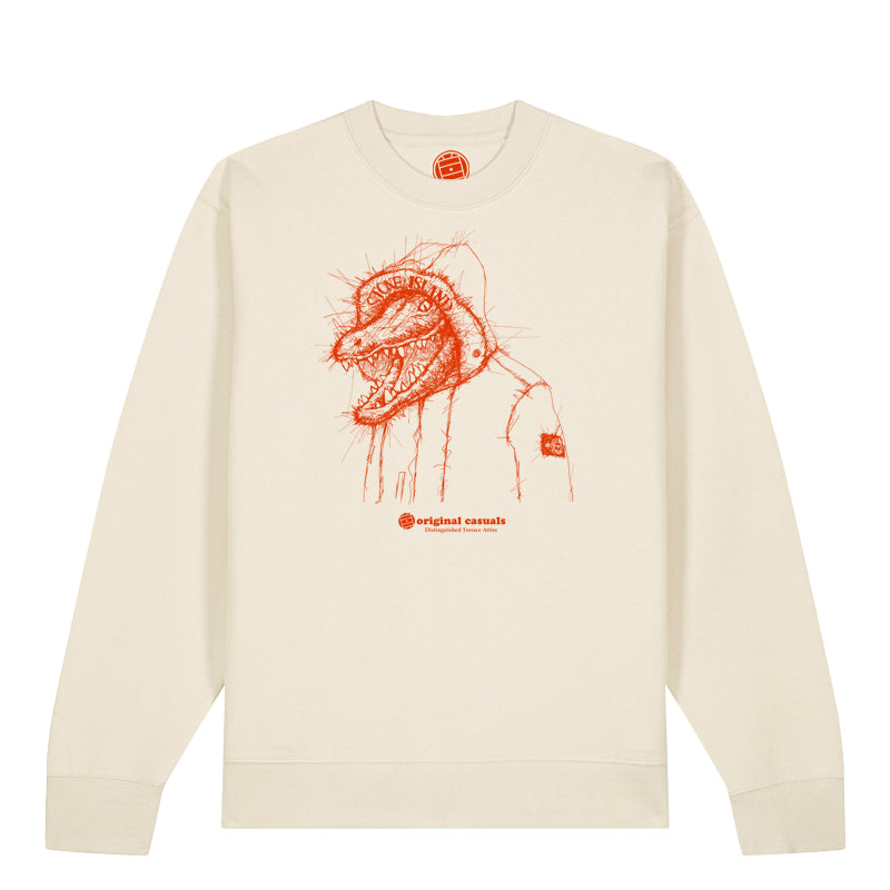 Original Casuals 'Scribble Croc' Raw Sweatshirt