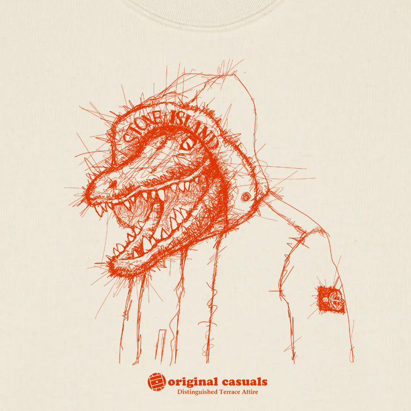 Original Casuals 'Scribble Croc' Raw Sweatshirt