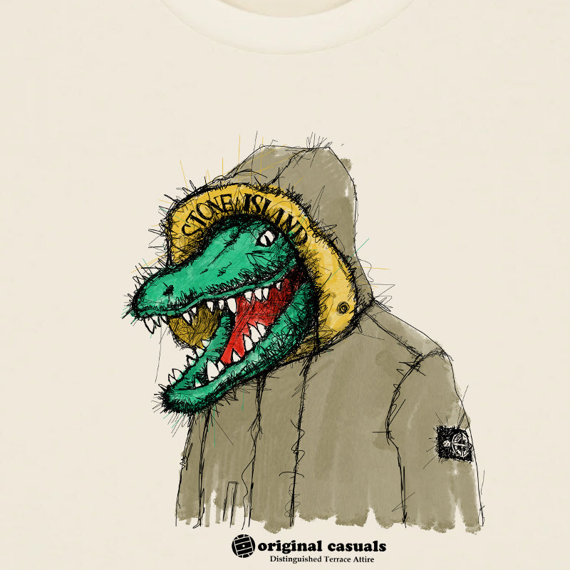 Original Casuals 'Casual Croc' Raw T-shirt