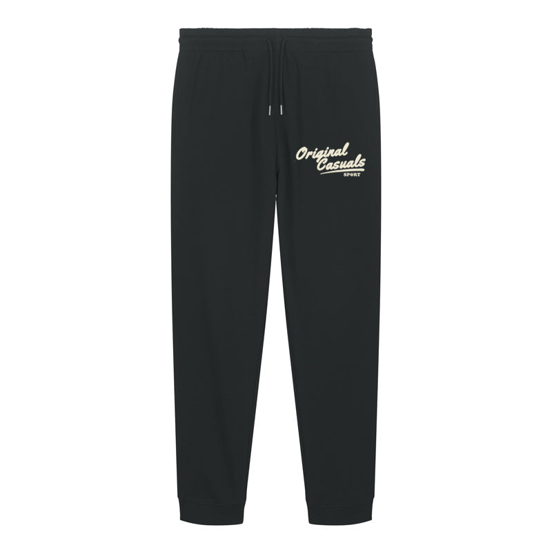 Original Casuals 'Curve Sport' Black Joggers