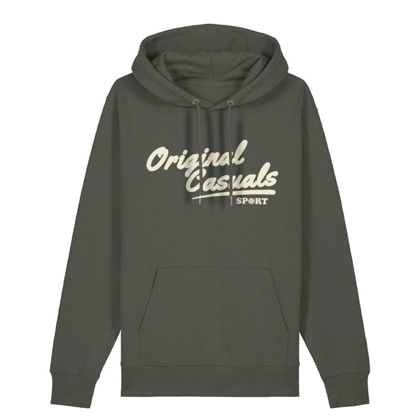 Original Casuals 'Curve Sport' Khaki Hoodie