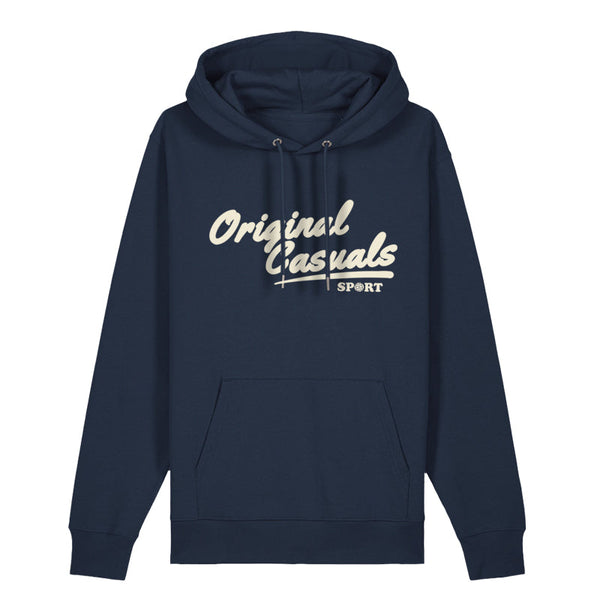 Original Casuals 'Curve Sport' Navy Hoodie