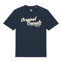 Original Casuals 'Curve Sport' Navy T-shirt