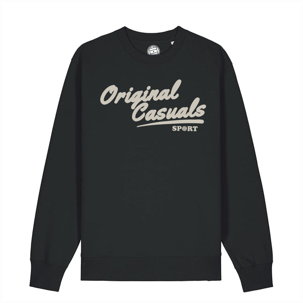 Original Casuals 'Core - Curve Sport' Black Sweatshirt