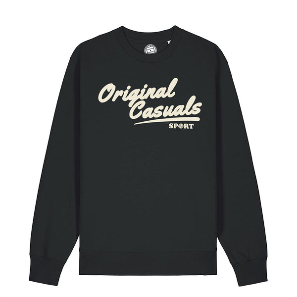 Original Casuals 'Curve Sport' Black Sweatshirt