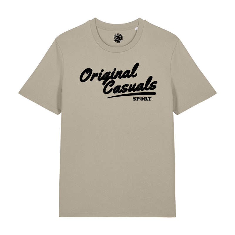 Original Casuals 'Curve Sport' Stone T-shirt