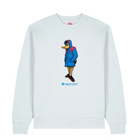 Original Casuals 'Casual Daffy' - Ice-Blue Sweatshirt