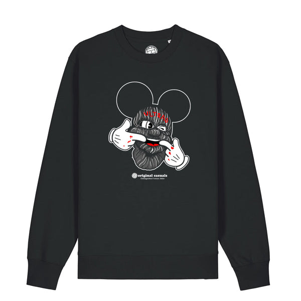 Original Casuals 'Ultra Mickey' Black Sweatshirt