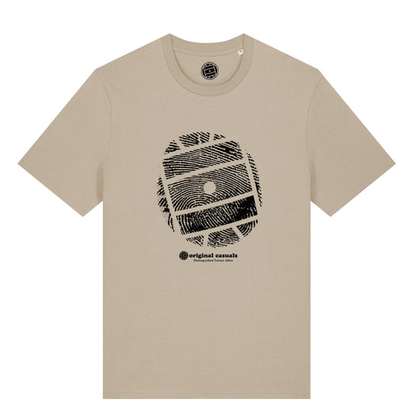 Original Casuals 'Fingerprint' Desert Dust T-shirt